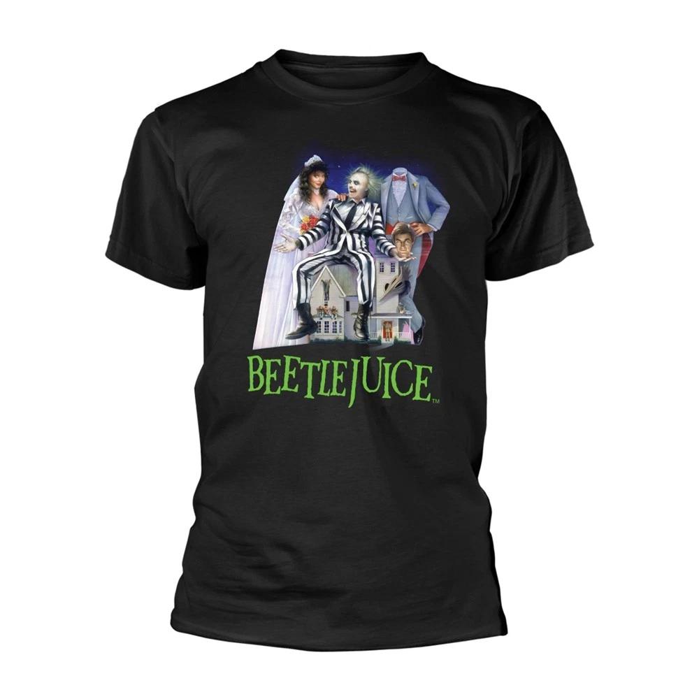 Beetlejuice Movie Official Poster Mens Unisex T-Shirt 3XL