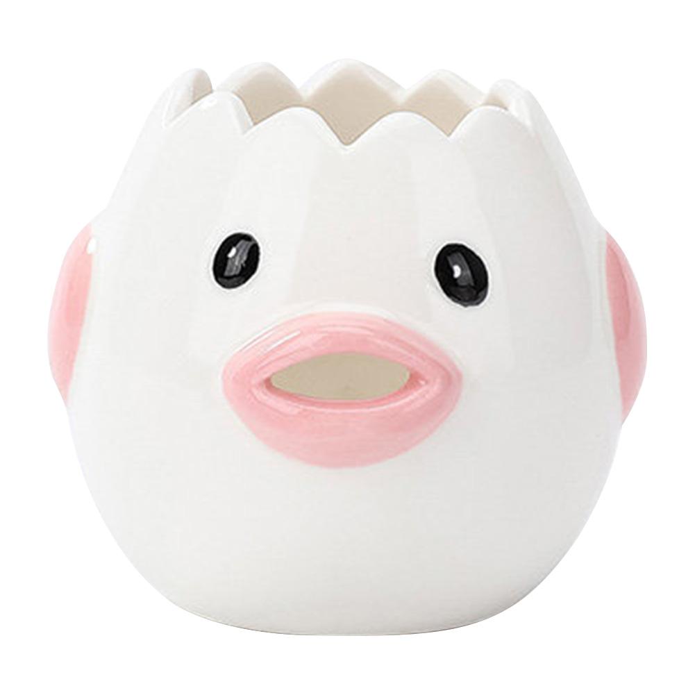Cute Chicken Egg White Separator Reusable Creative Egg Yolk Separator Protein Separator for Friend Family Birthday Gift