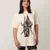 Grunge Horror Videospiel T-Shirt 90er Y2K Silent Pyramid Head T-Shirt Kleidung Grafik Kurzarmshirt Unisex Unisex Damen Ganzjahres