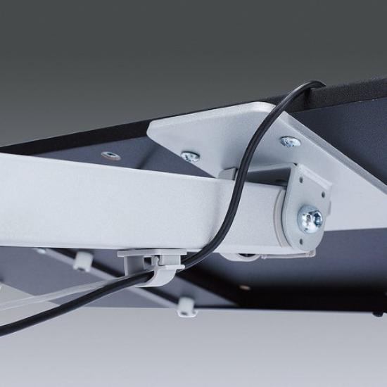 SANWA SUPPLY Podstawka pod klawiaturę, monitor LCD z procesorem, czarna CR-LAST3, podstawka,