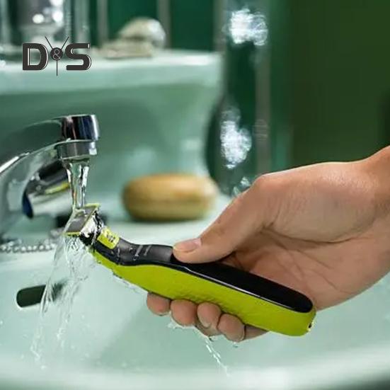 2Pcs Blade Replacement for Philips One Blade QP220/50 Electric Shaver Stainless Steel Men Razor Beard Trimmer Blade Head Husband Father Gift