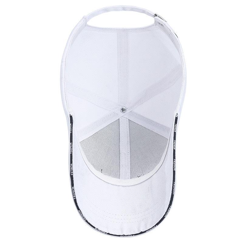 New baseball cap for spring and autumn, casual letter sunshade duckbill cap for young male and female students, couple hat