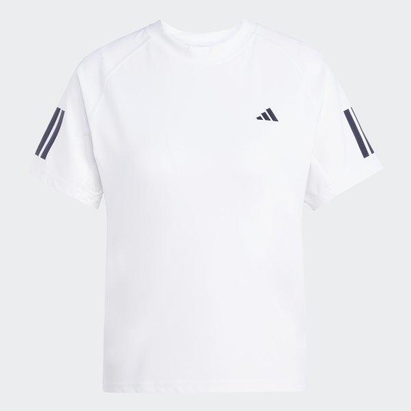 adidas Women S Stretchy Club 3 Line tenniS Shirt With Climacool Technology
