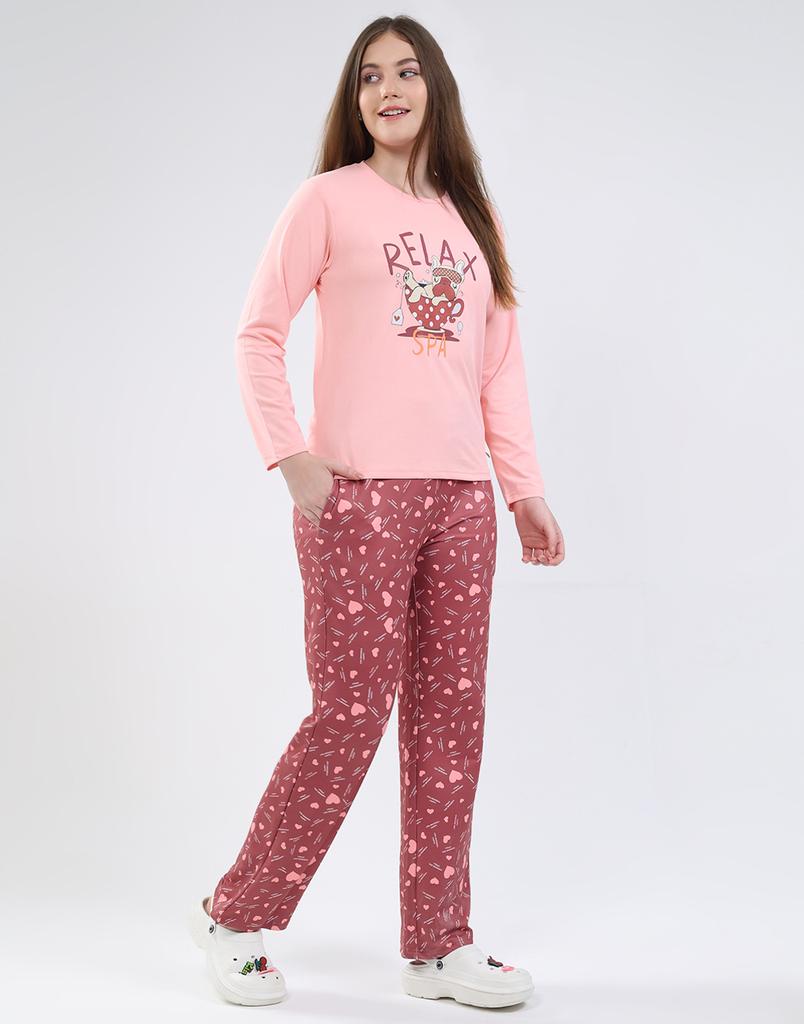 MONTE CARLO Women Round Neck Full Sleeve Lower Set