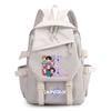 26 Englische Buchstaben Kpop Dämonenjäger Bedruckter Rucksack für Teenager Junge Mädchen Zurück zur Schule Schultasche Schüler Buchtasche Damen Reisetasche Kindergeschenk