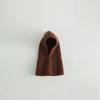 Plush Children Hooded Hat Wool Kids Balaclava Hat Simple Scarf Integrated Hat  Kids Accessories