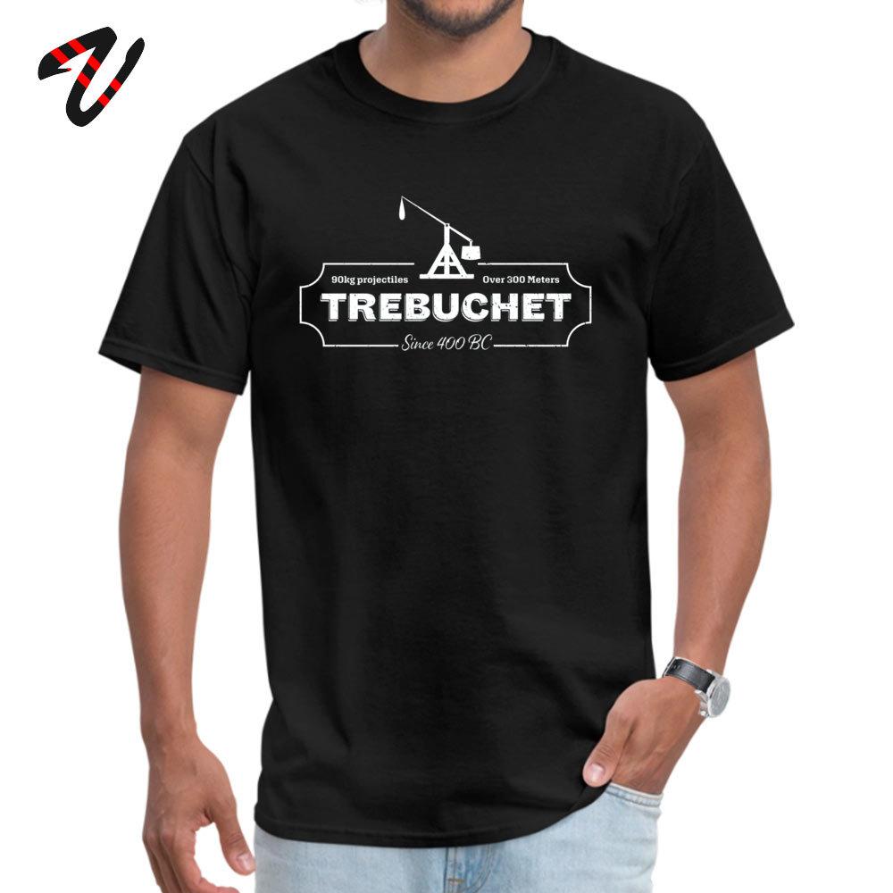 Adult Top Tshirts Trebuchet Grunge Design Classic T Shirt Kiss Round Collar Religion Sleeve Design TeeShirt Mother Day