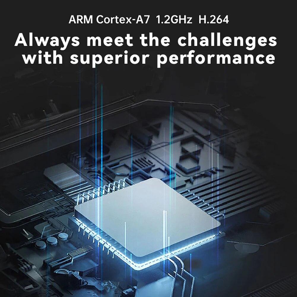 Hochleistungs-Motorrad-Dashcam CarPlay, HD-Aufnahme, Antibeschlaglinse, Nachtsicht, Wasserdichtes Design, Schleifenaufnahme