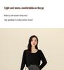 Guang Mei Women's 2025 Winter Velvet-Enhanced Silk Wool Straight-Leg Pants: Slimming, Casual, and Wide-Leg Fit