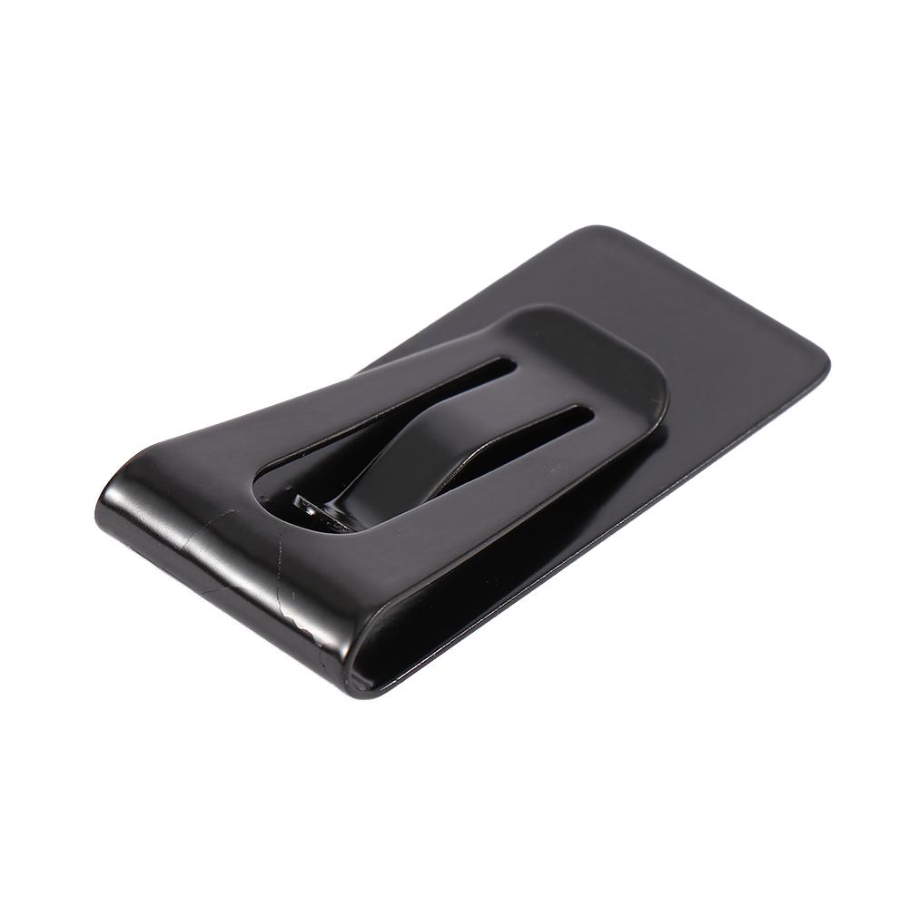 Business Card Holder Metal Clip Bill Clip Stainless Steel Money Clips Hollow Cash Holder ID Card
