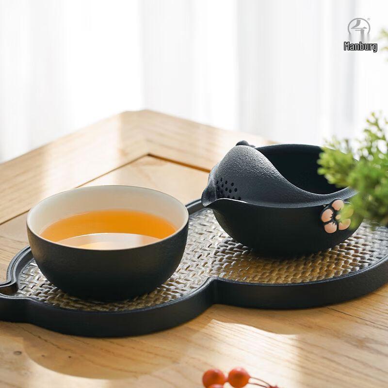 Wanqiantang Plum Blossom Travel Kung Fu Tea Set