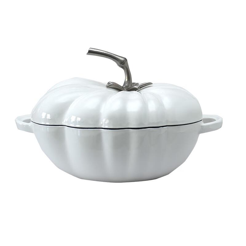 Zhi Shi Cast Iron Enamel Tomato Pot