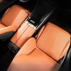 Universal Nappa Leather Car Seat Cushion Anti Slip Pad Breathable Ventilated Dirt Resistant Car Seat Cushion Seat Accessories