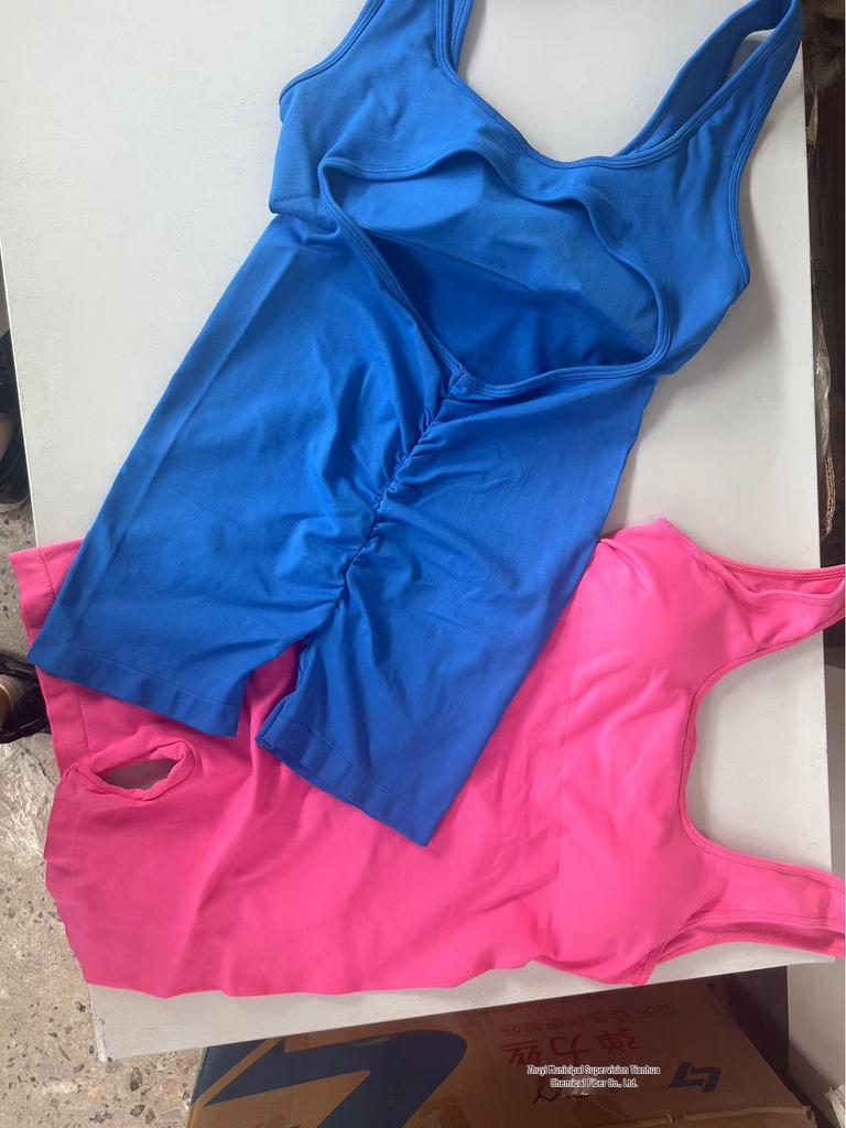 Europäischer & Amerikanischer Sexy Rücken Damen Yoga Jumpsuit Shorts