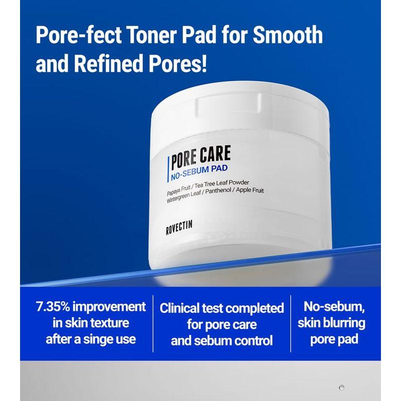 ROVECTIN - Pore Care No-Sebum Pad