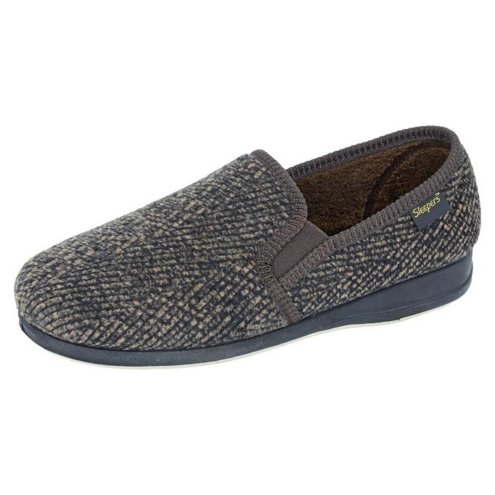 Sleepers Mens Joseph Checked Slippers