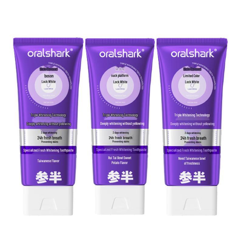 Semi-Half Color Correcting Whitening Toothpaste