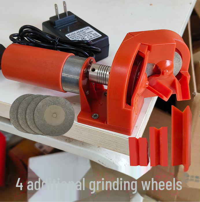 Portable Multi-Function Grinding Tool for Drill Bits, Knives, and Cutters