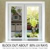Privacy Window Film One Way Mirror Glass Tint Heat Regulation Sun Uv Blocking Sliding Door Reflective Self Adhesive For Home X