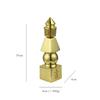 Buddhistisches Feng Shui Messing Fünf-Elemente-Pagoden-Amulett Pagode Glücks-Amulett Himmel und Erde Heimdekoration Tibetische Schätze Handwerkskunst