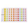 Children's Reward Stickers: Self-Adhesive, Red Flower, Thumbs Up, Smiley Face, Cartoon Designs for Primary School and Kindergarten.