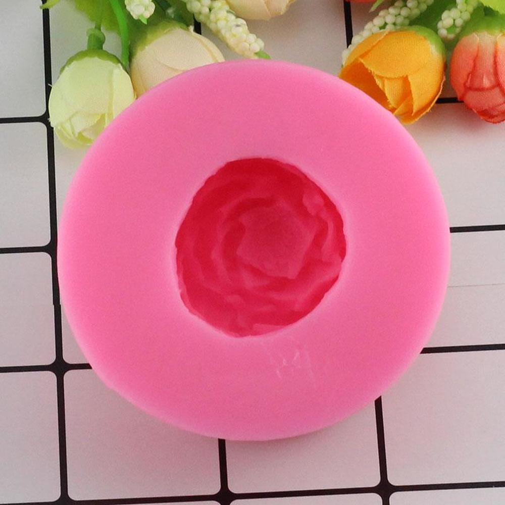 Siliconen mallen 3D pioenroos vorm bloemen handgemaakte zeep kaars mal taart bakken bruiloft decoratie gereedschap