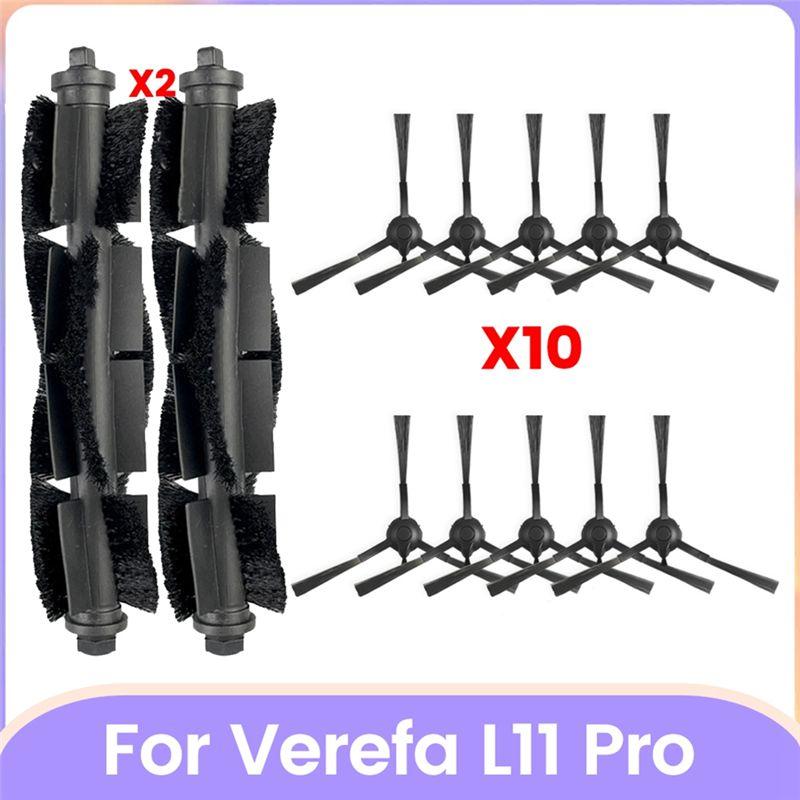 

AEE4-For Verefa L11 Pro Vacuum Parts Main Roller Side Brush Replacement Accessories