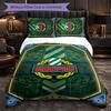 Rapid Wien FC Themed Bedding 3Pcs Duvet Cover Set Decorative Bed Linen For Teen Room Home Decoration