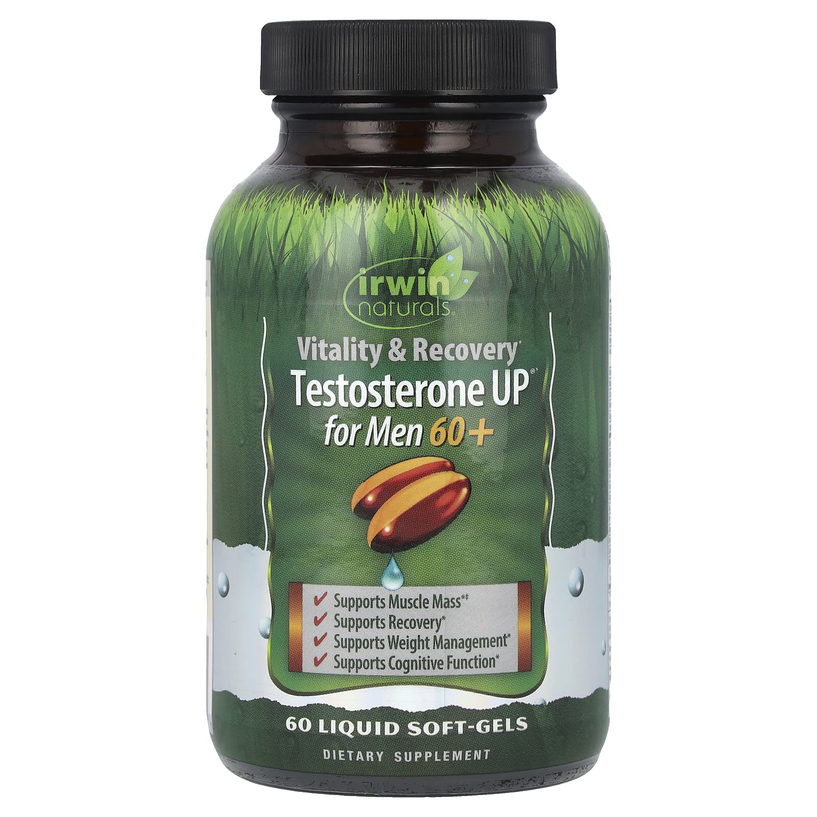 

Testosterone Up For Men 60+, 60 Liquid Softgels