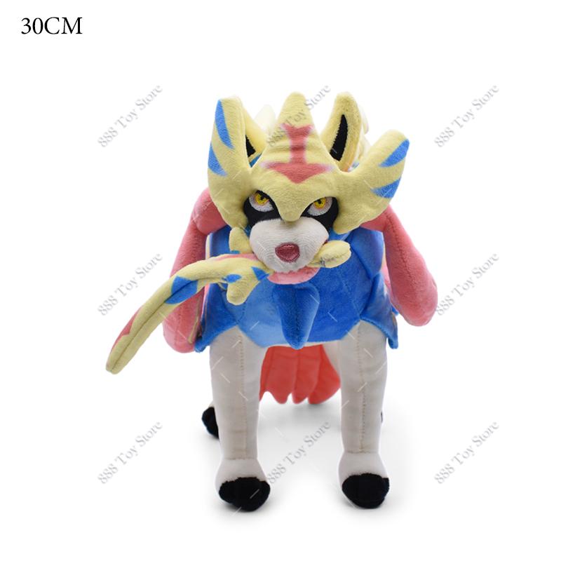 New Arrival Pokemon Hisuian Zorua Plush Toys Anime Gastly Gengar Gyarados Cinderace Lucario Groudon Stuffed Peluche Kids Dolls