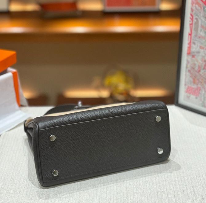 New Trendy High-end Wide Shoulder Strap Bag Women's Top Layer Cowhide Single Shoulder Crossbody Handbag Niche Bag