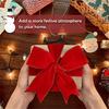 Velvet Ribbon Red Streamer Velvet Ribbon 2 Rolls Double-Sided Christmas Velvet Ribbon Crafts Supplies Wide Ribbon for Handmade