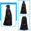 Pumpkin Halloween Costume Cosplay Props Bat Spider Web Cape  Performance Property