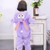 Autumn/Spring Thick Baby Dinosaur Romper - Warm, Cute, Perfect for Outings