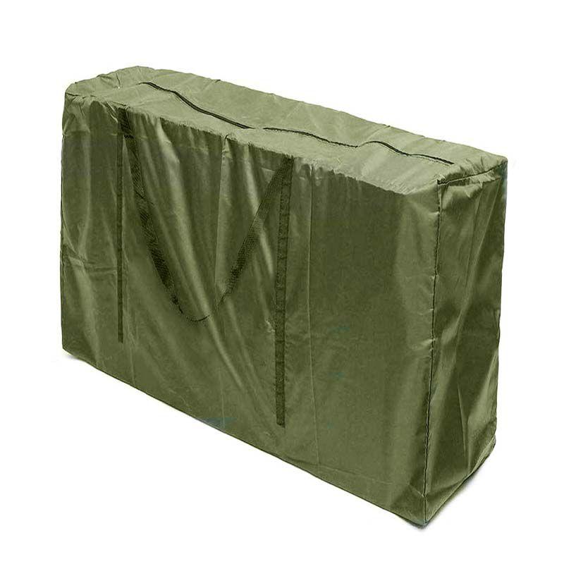 

Waterproof Cushion Outdoor Cover Furniture Storage Bag Protector Portable 122X39x55cm/48x15.3x21.6in зелёный
