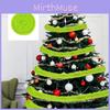 Christmas Tree Velvet Ribbon Garland For Holiday Home Decor And Events