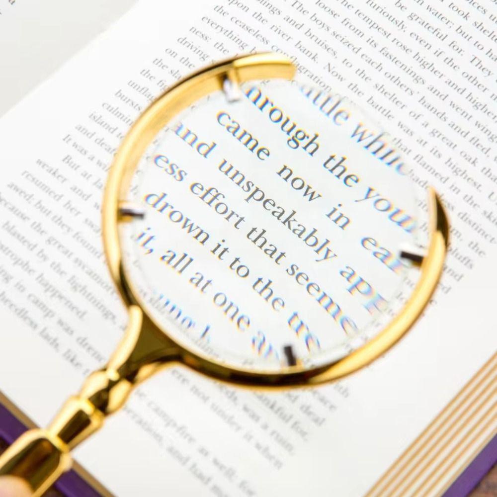 Durable Loupe Magnifier Large 10X Magnifying Glass Convenient Magnifying Glass  Stamp