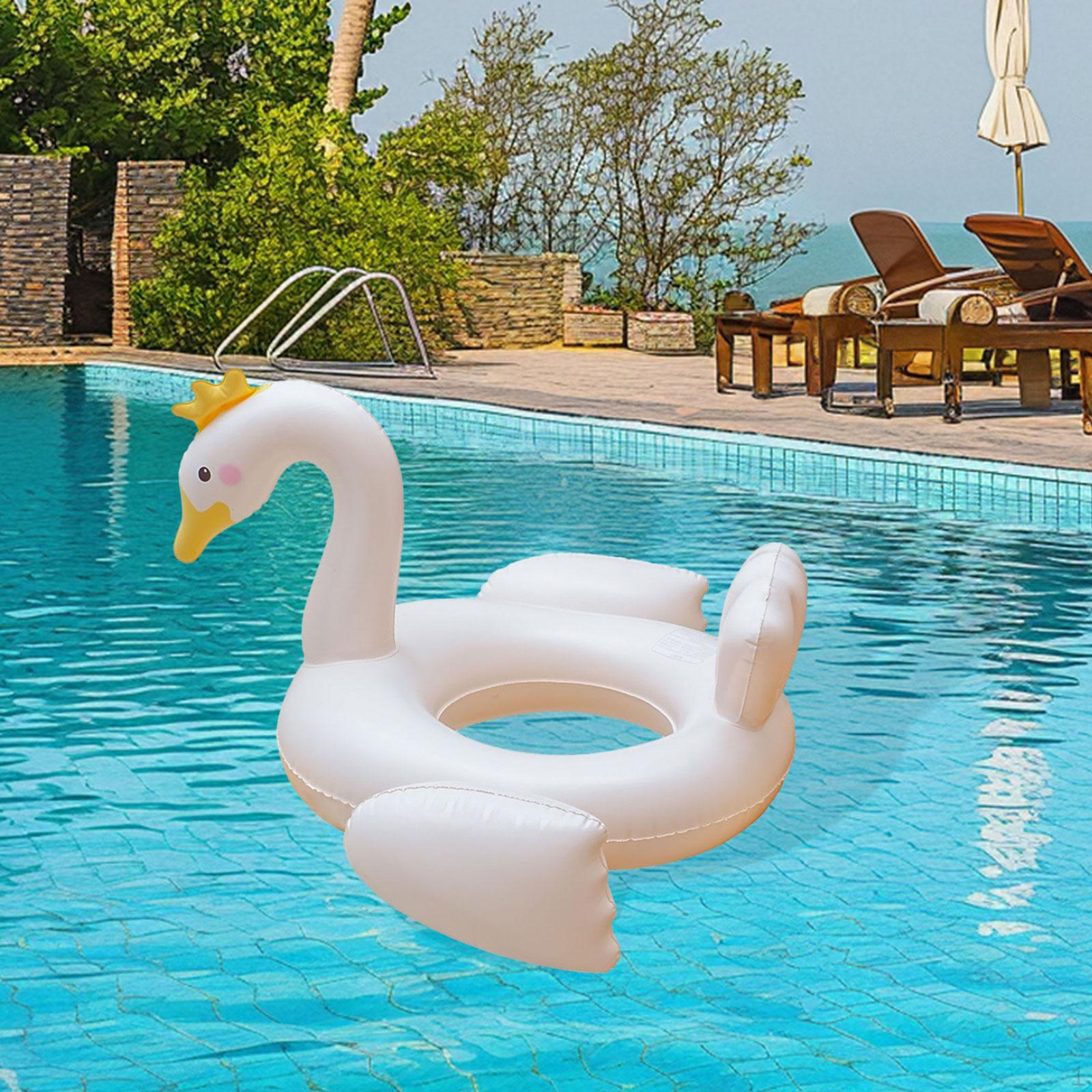 

Надувной бассейн поплавок милый пляж для отдыха плавание аквапарк 73x63cm