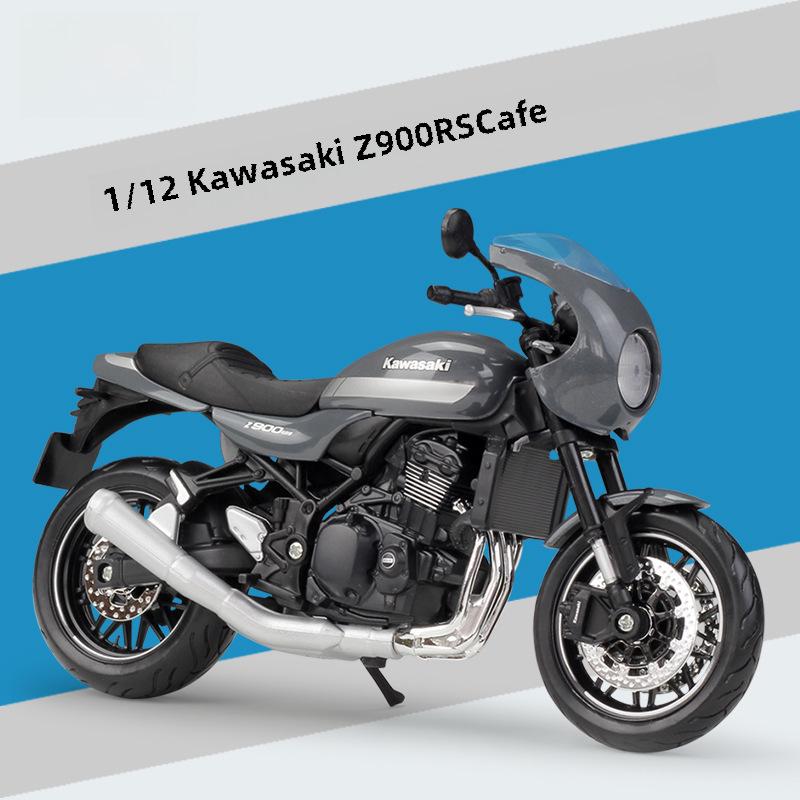 

Мейчи 1:12 Kawasaki Z900RS Alloy Мотоцикл Модель Украшение