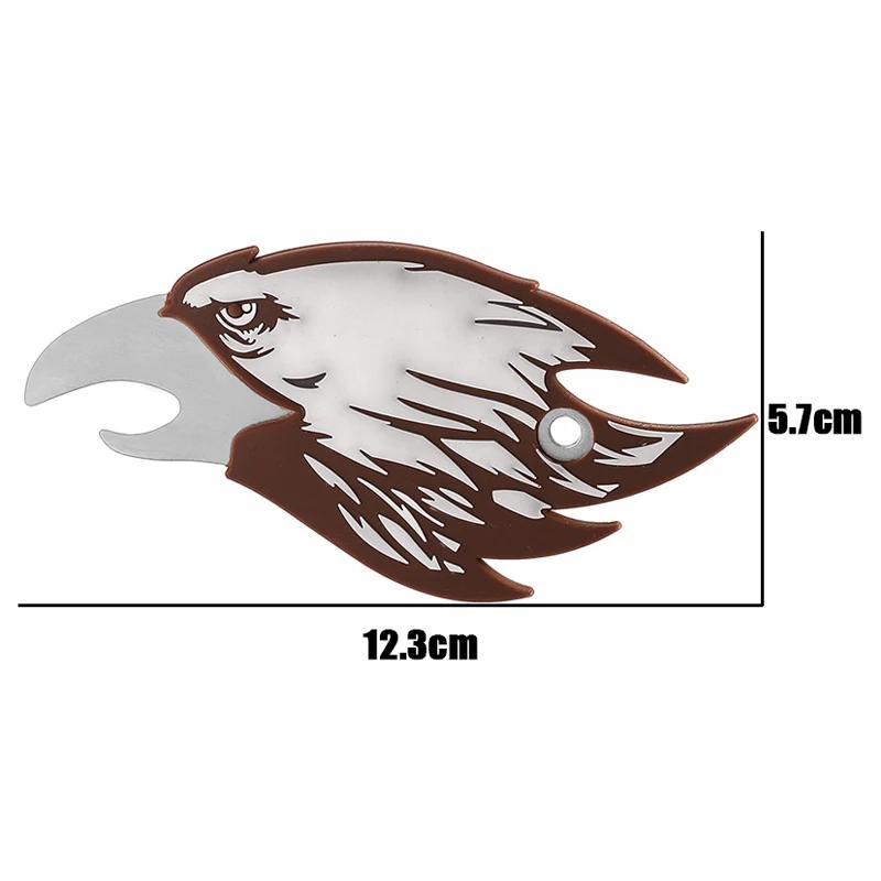 Christmas Magnetic Bottle Opener Santa Snowman Elk Beer Eagle Silicone Stainless Steel Beer Openers Fridge Magnets Kitchen Tools