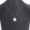 Elegant Stainless Steel Four-Leaf Clover Clavicle Necklace for Women