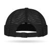 Leather Label Hollowed-out Large Mesh Tang Hats for Men and Women Hip-hop Breathable Landlord Hats