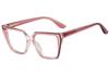 Fashion Square Reading Glasses Women Men Trendy Colorful Big Frame Blue Light Blocking Computer Eyeglasses +2 +5