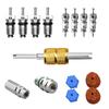 OptiPro Valve Core Kit A/C Refrigerant Valve Controller Insect Screwdriver