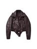 2025 Autumn/Winter Retro Fashion Women's Short Motorcycle Jacket