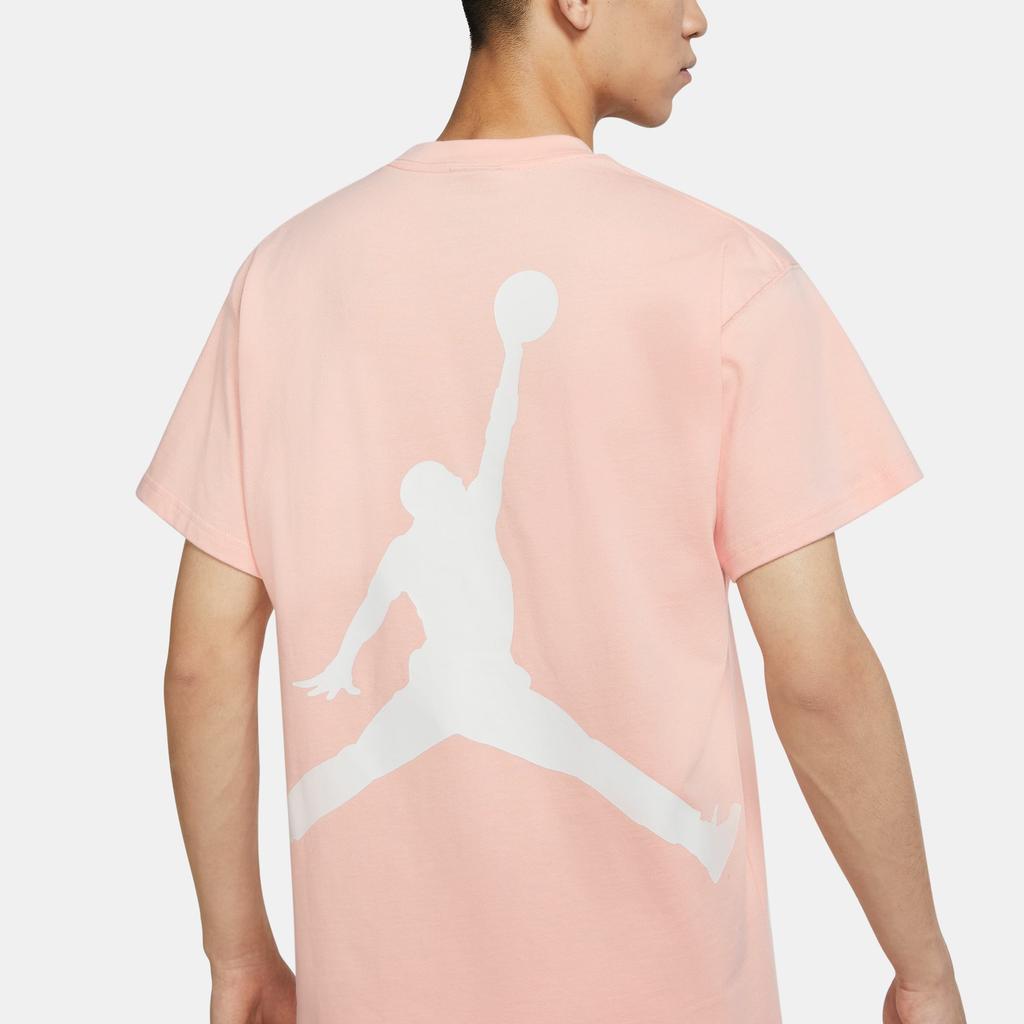 Air Jordan Big Logo Sport Crew Neck Short Sleeve T-Shirt Men Tops Arctic-Orange DQ4960-800