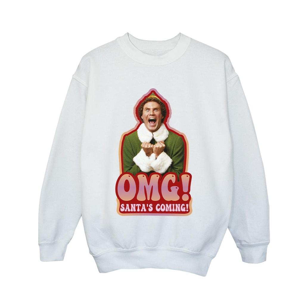 Elf Boys SantaÂ´s Coming Sweatshirt