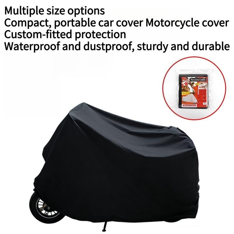 1PC motorcycle clothing PEVA single-layer rain and sun protection bicycle cover, electric vehicle protective cover