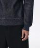 MUSINSA STANDARD Two-Tone Ribbed Crew Neck Knit [Navy/Oatmeal]
