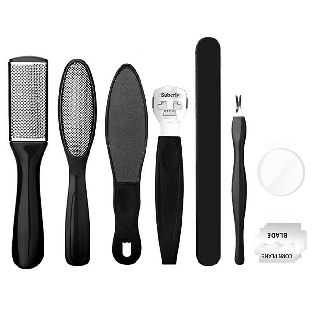 

8Pcs/Set Professional Foot Care Pedicure Callus Dead Skin Remover Foot File Corn Removal Tool A